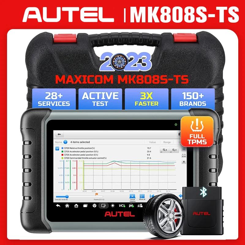 Autel MaxiCOM MK808S-TS OBD2 ĳ,  OE  TPMS α׷,  ĳ, ڵ  